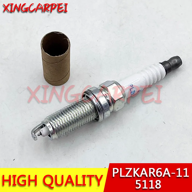 4 шт. PLZKAR6A-11 5118 лазерные платиновые свечи зажигания для Nissan X-Trail March Qashqai NV200 Tiida Micra