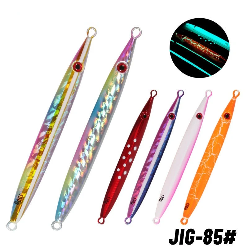 Японская медленно движущаяся приманка с железными пластинами тянущаяся