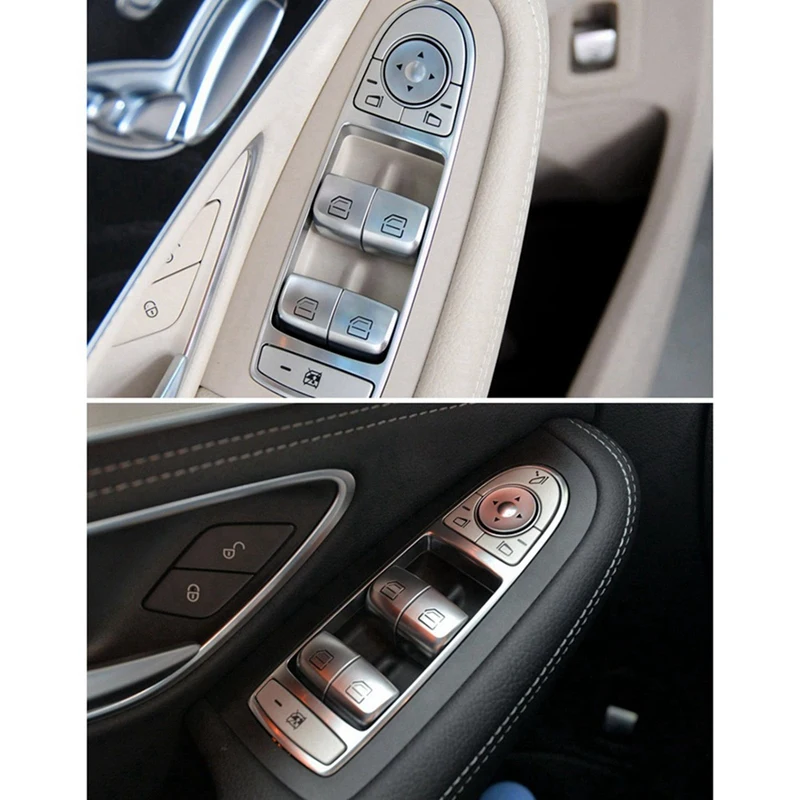 12 шт. кнопка переключения управления стеклоподъемником двери для Mercedes-Benz C Class W205