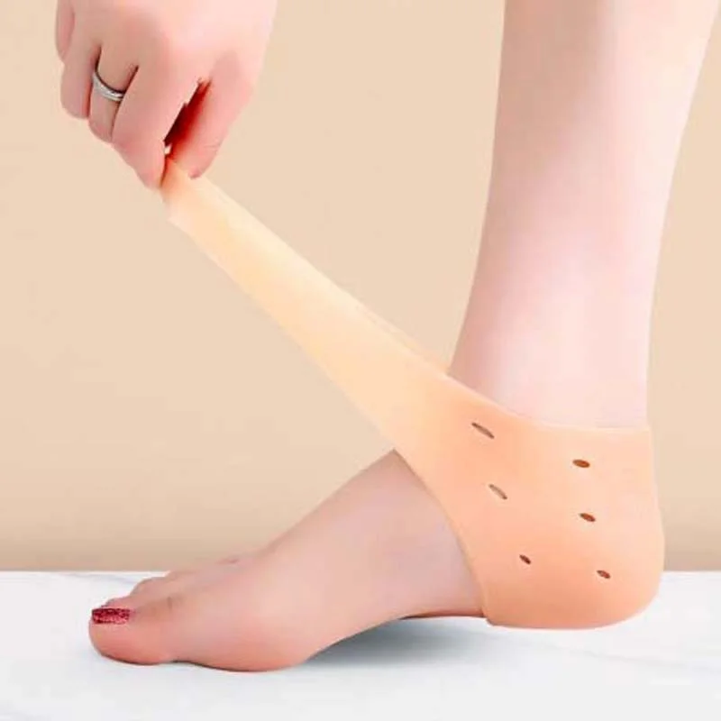 

Heel Protector Foot Care Sock Moisturising Plantar Fasciitis Spur Cushion Breathable Silicone Feet Pain Relief Comfortable Soft