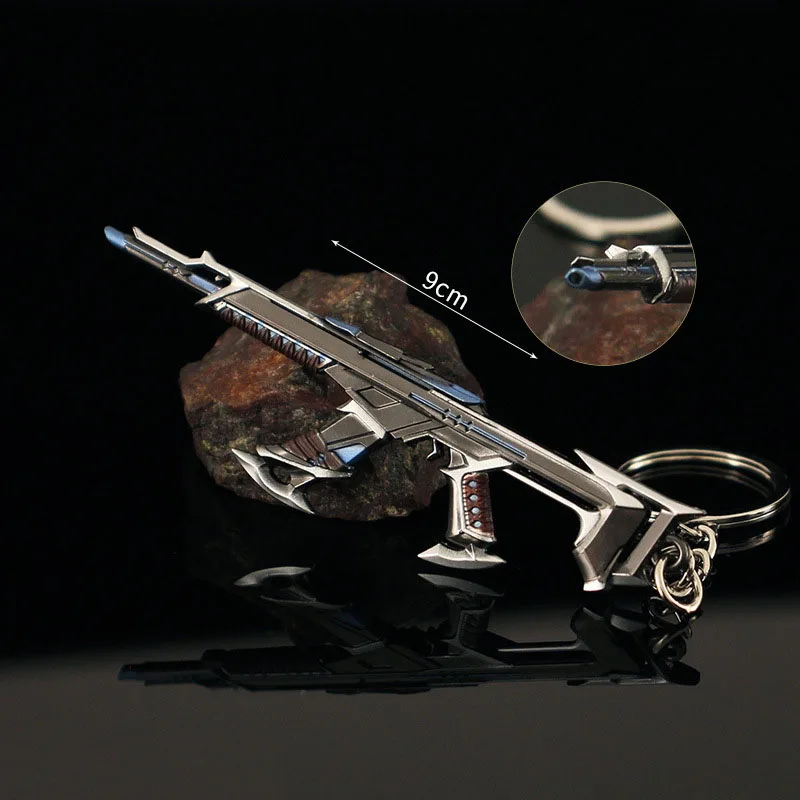 Мини-брелок 9 см модель оружия ювелирное оружие металлическая подвеска брелок