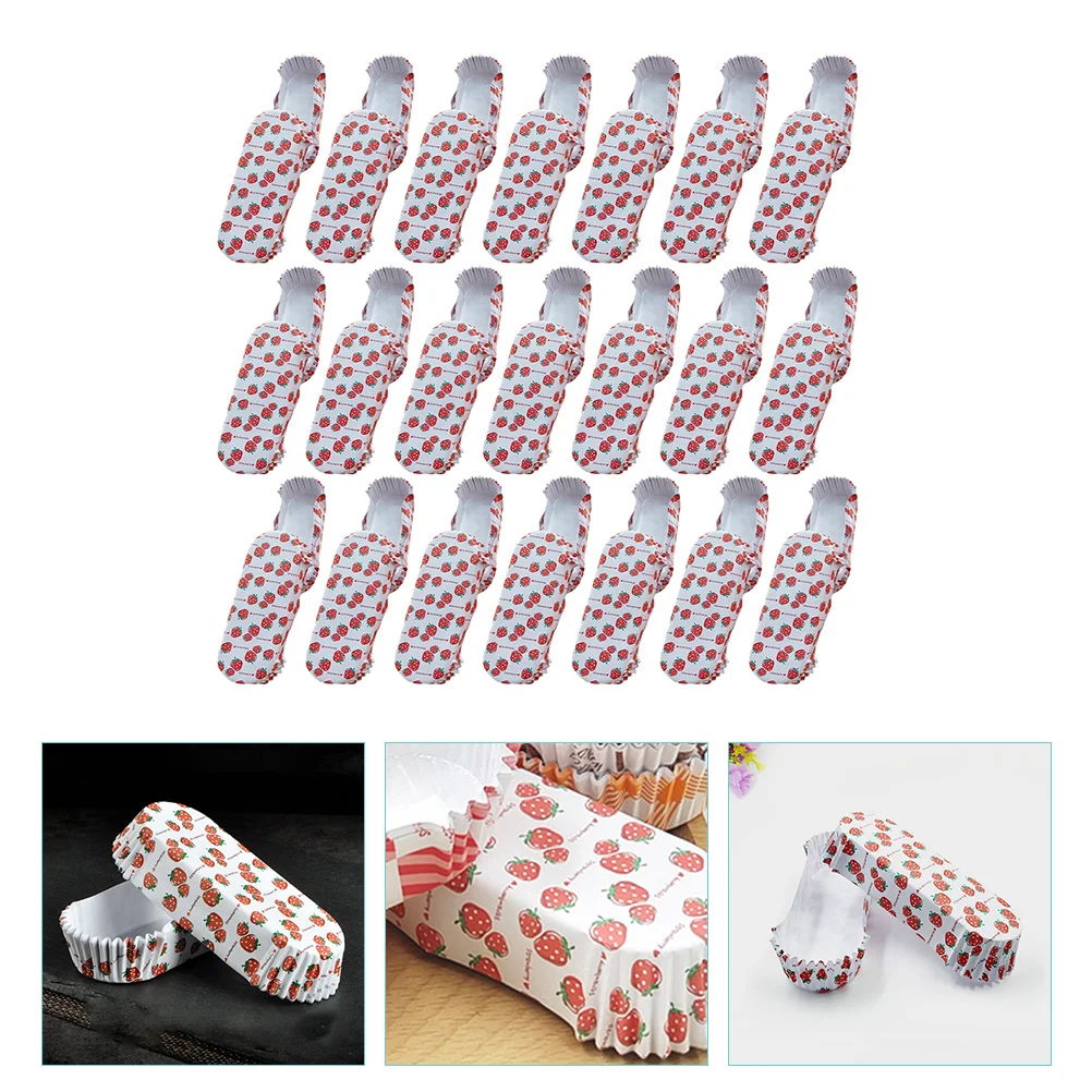 

Paper Trays Hot Dog Boats Pan Disposable Hotdog Holder Container Loaf Wrappers Baking Serving Tray Mini Bread Fast Nacho Fried