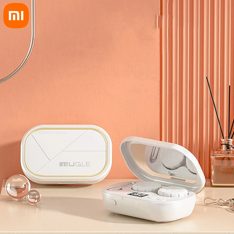 

Xiaomi Contact Lens Ultrasonic Cleaning Machine High Frequency Frequency Vibration Timing Rechargeable Cleaner High Frequency