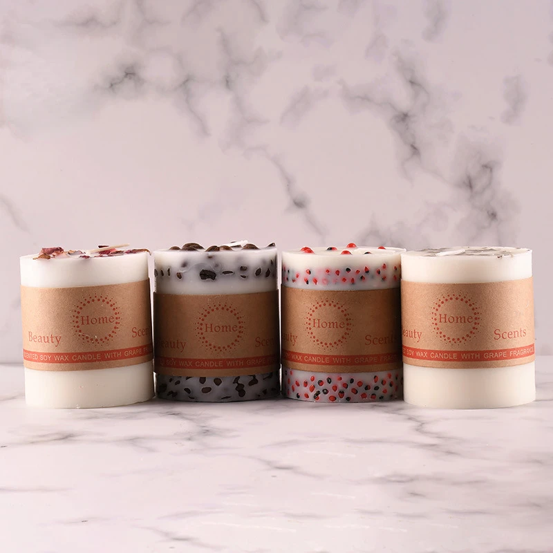 

Creative Coffee Bean Scented Candle Soy Wax Wedding Gifts Home Decor Birthday Gifts Smokless Pillar Candles for Party