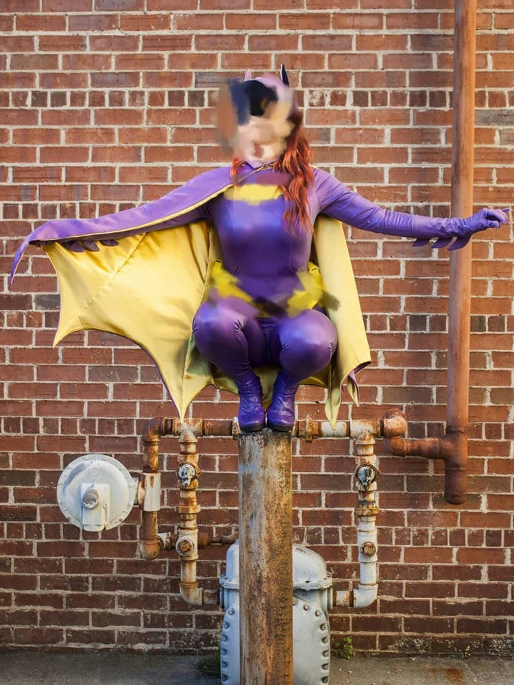 Женский костюм супергероев DC для косплея шпиона на Хэллоуин накидка из