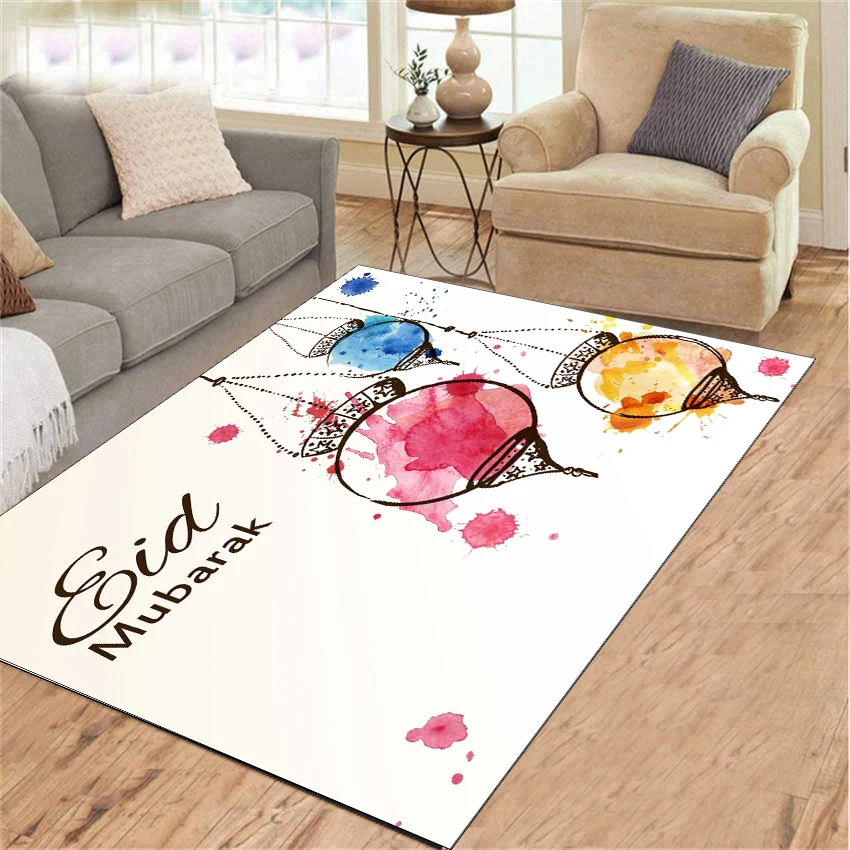 

2020 Modern moon Anti-slip Carpet Printed Decoration Large Area Rugs Living Room Bedroom Sofa Floor Decor Mat