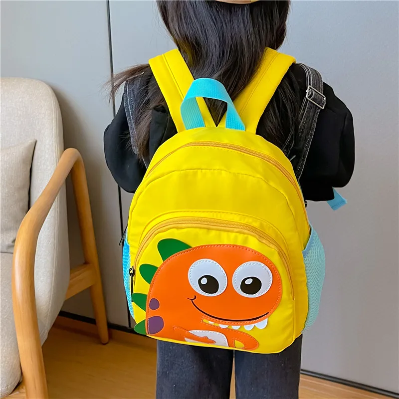 Cartoon Fashion Little Dinosaur Children's Schoolbag Kindergarten Middle and Small Classes Baby Backpacks for 2-5 Years Old