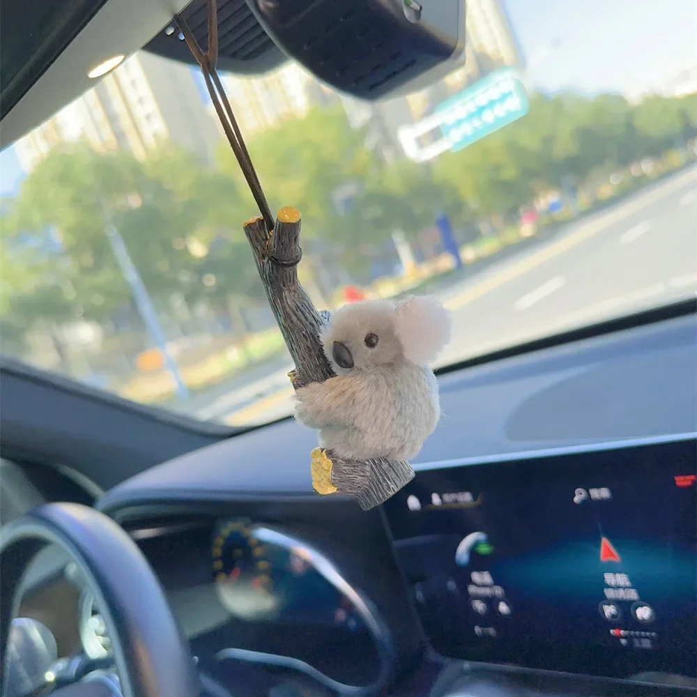 

Автомобильная подвеска, Милая Koala Подвеска для зеркала заднего вида, Автомобильные украшения, подвесные принадлежности, автомобильное украшение, подвесная цепочка