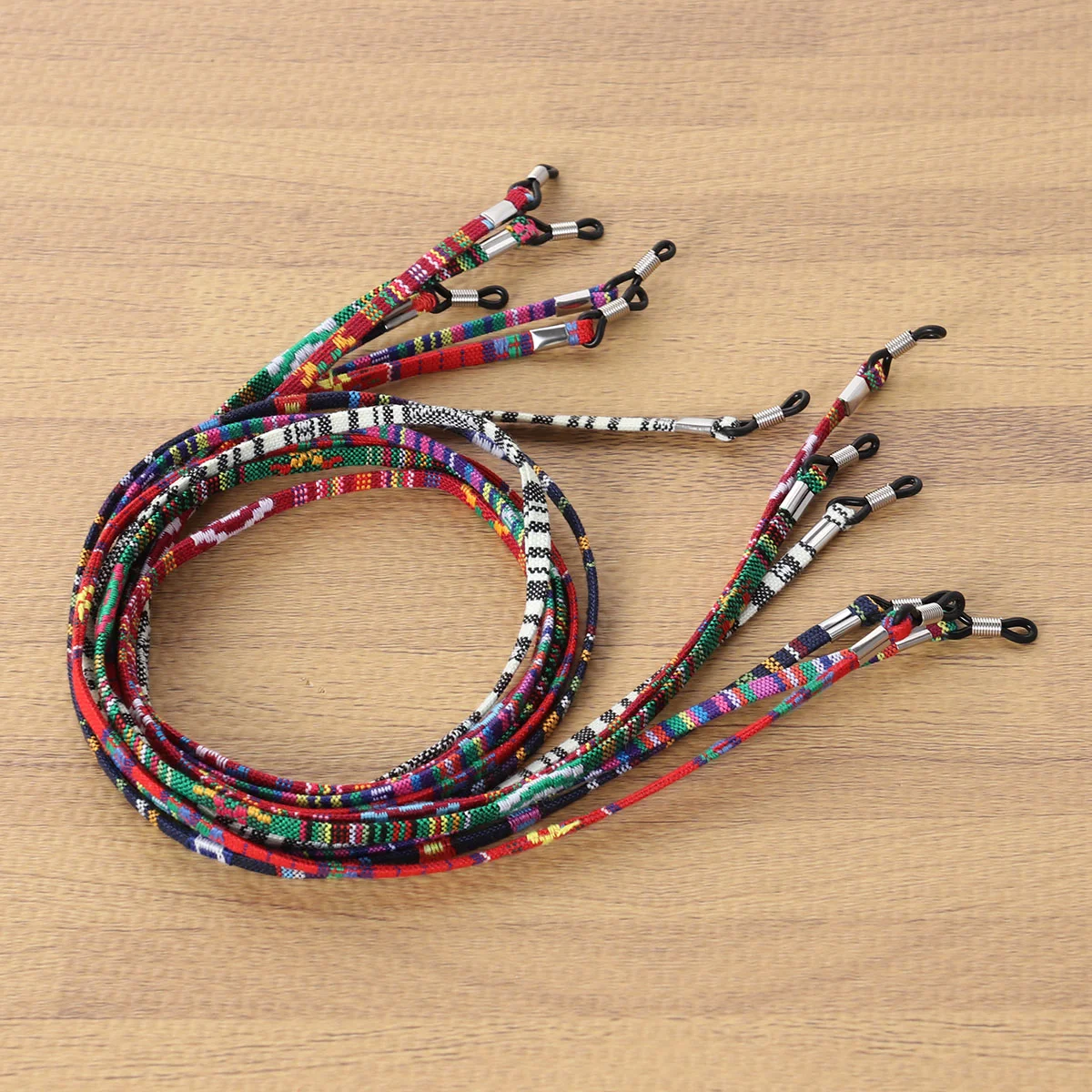 6 шт. держатель для очков цепочка из хлопковой шерсти фиксатор женские и мужские