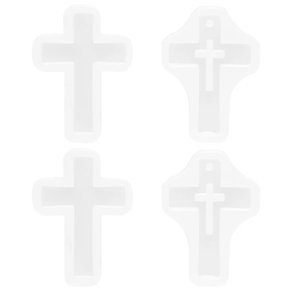 

Mold Casting Molds Silicone Resin Epoxy Mould Pendant Jewelry Cross Crystal Clay Diykeychain Moulds Necklace Shape Wax Jesus