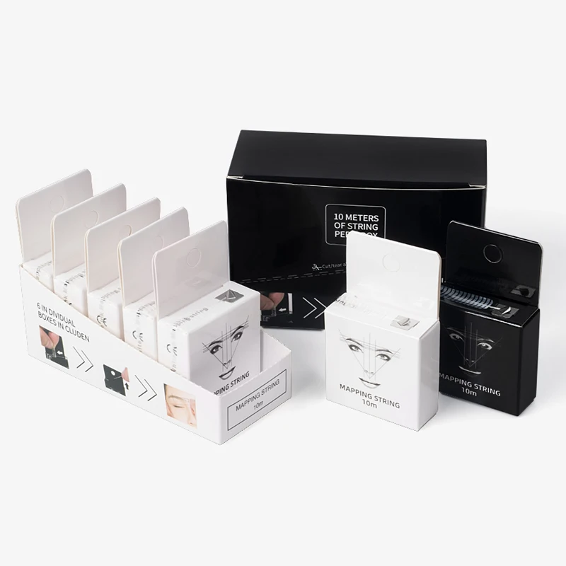 

6 шт., инструменты для нанесения макияжа бровей