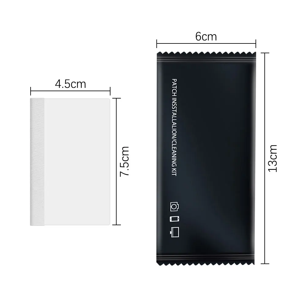 

For Ipad Pro 11 12.9 9 10.2 Tempered Glass Alcohol Clean Kit Film To Ipad Air 5 4 Mini 6 Screen Protector Wet Dry Wipes Card