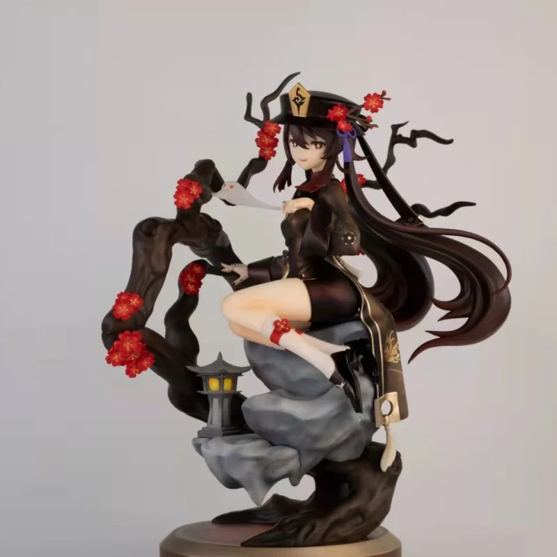 

Genshin Impact Figure 23cm Hu Tao PVC Model Game Peripheral Hu Tao Sitting Among Plum Blossoms Anime Action Figures Kids Toys