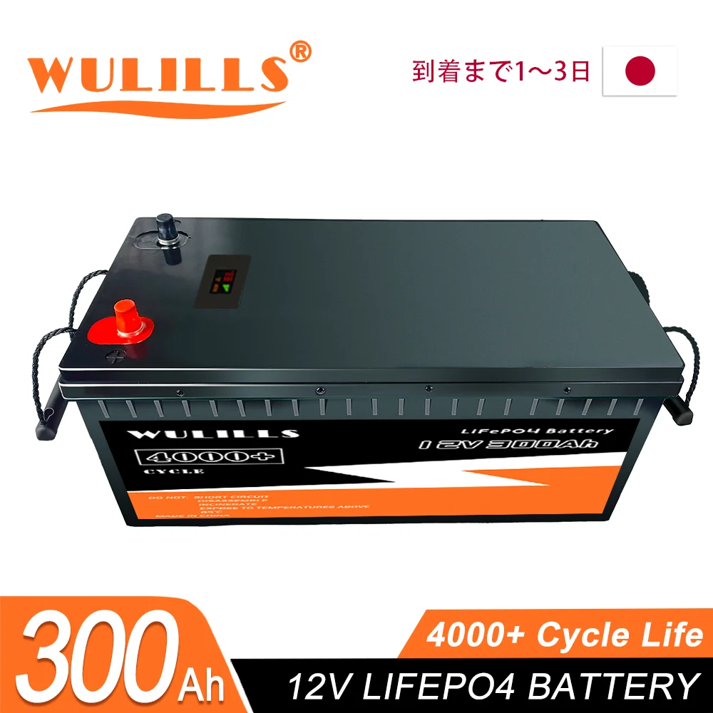 

Новый Аккумулятор LiFePO4 12 в 300 Ач, 12 В 24 В, Аккумулятор LiFePO4 высокой емкости для системы солнечной энергии, без налога на Троллинговый двигатель...