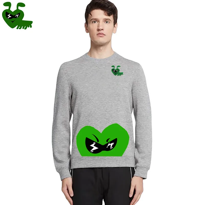 Мужской свитер Break Egg хлопковый мультяшный милый муравьиный с вышивкой