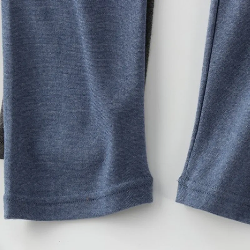 Men's Trousers Pajama Pants At Home Cotton Sleeping Bottom Suit Close-fitting Stretch Warm Leggings