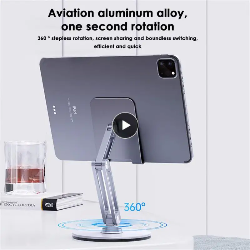 

Multifunctional Aluminum Alloy Stand Foldable Universal Tablet Holder Essential For Lazy People Bracket Phone Accessories
