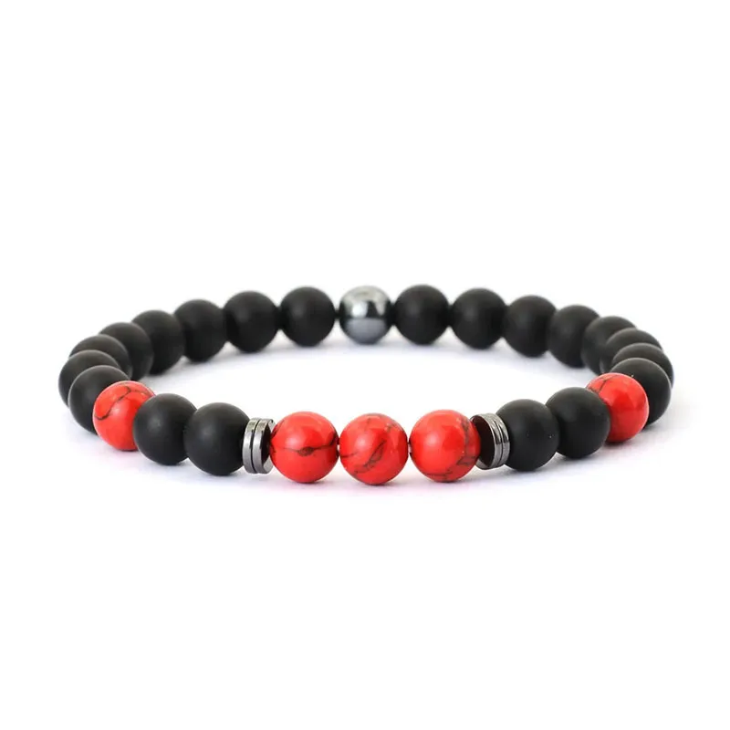 Браслет из бусин тигрового глаза браслет черного галлона с лазуритом мужской и