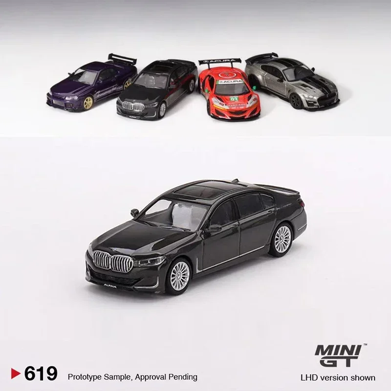 Мини GT 1:64 модель автомобиля Alpina B7 xDrive Dravit коллекция литых автомобилей из