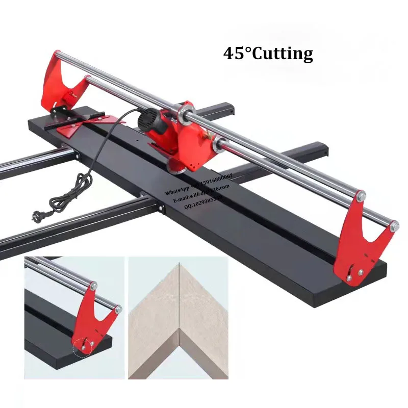 2300W Multifunctional Dust-free Tile Cutter Push knife Infrared Laser Edging 45 Degree Chamfering 800-1200mm