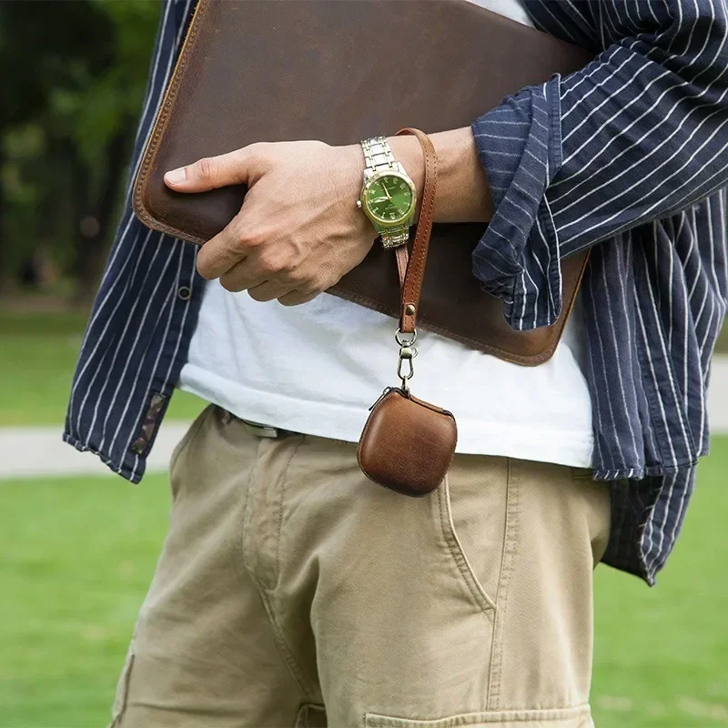 Роскошный чехол для наушников Beats Fit Pro кожаный зарядная коробка беспроводных