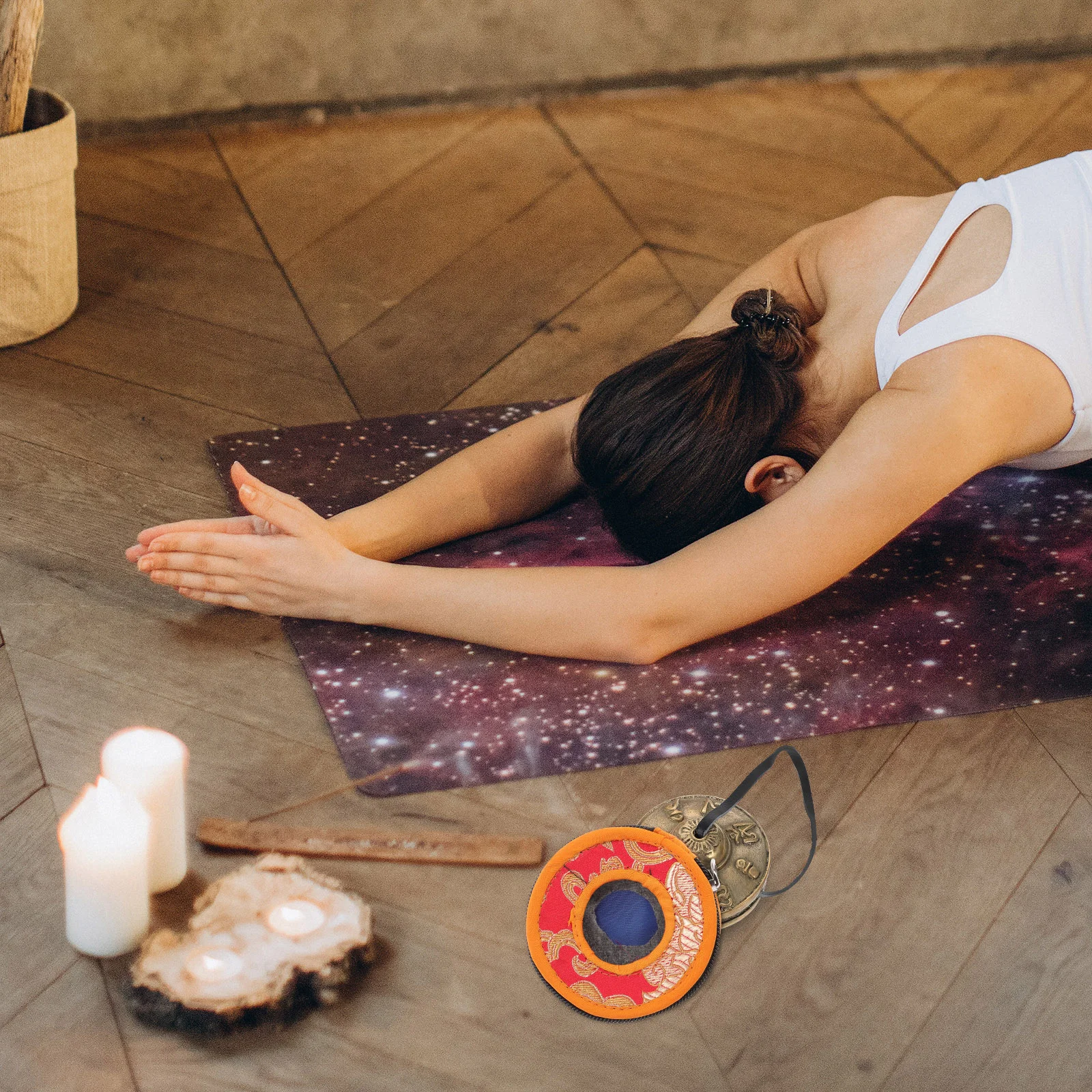 Набор колец с колокольчиком непальский чехол чемодан контейнер для медитации