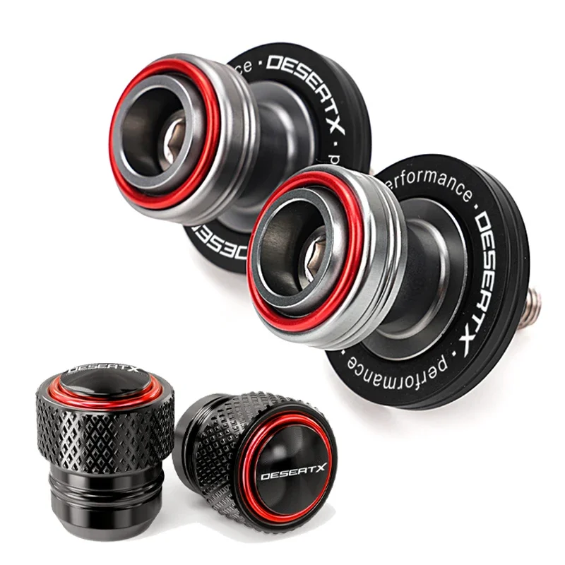 

Для DUCATI DesertX 937 DesertX Rally 2022 2023 2024 2025 аксессуары для мотоциклов с ЧПУ, катушки маятника, ползунок, подставка, винты