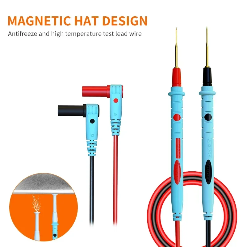 TUOLI TL-10S супертонкие тестовые провода ручка для цифрового мультиметра сменный