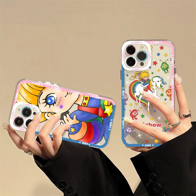 

Rainbows Girls Phone Case for iPhone 11 12 13 Mini Pro Max 14 Pro Max Case shell
