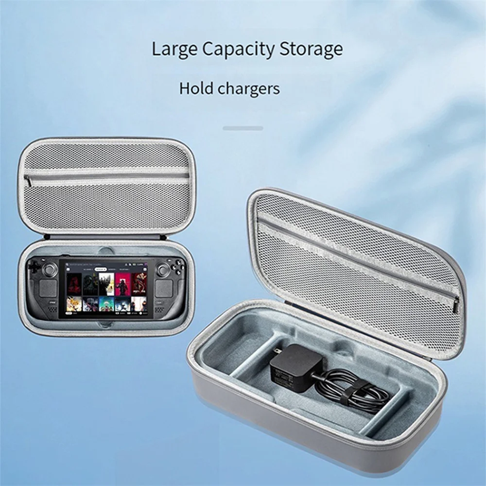 

For Handheld Game Console Steam Deck Waterproof Portable Game Machine Storage Bag