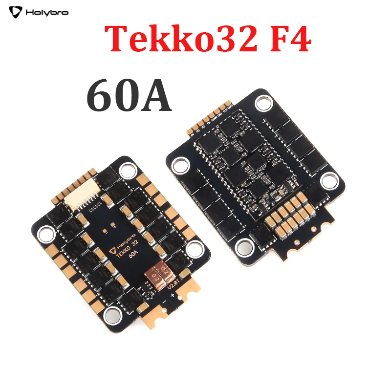 Holybro Tekko32 F4 4 в 1 60A ESC Blheli _ 32 Pwm 96k Встроенный аналоговый датчик тока 30x30 мм 4-6s для FPV