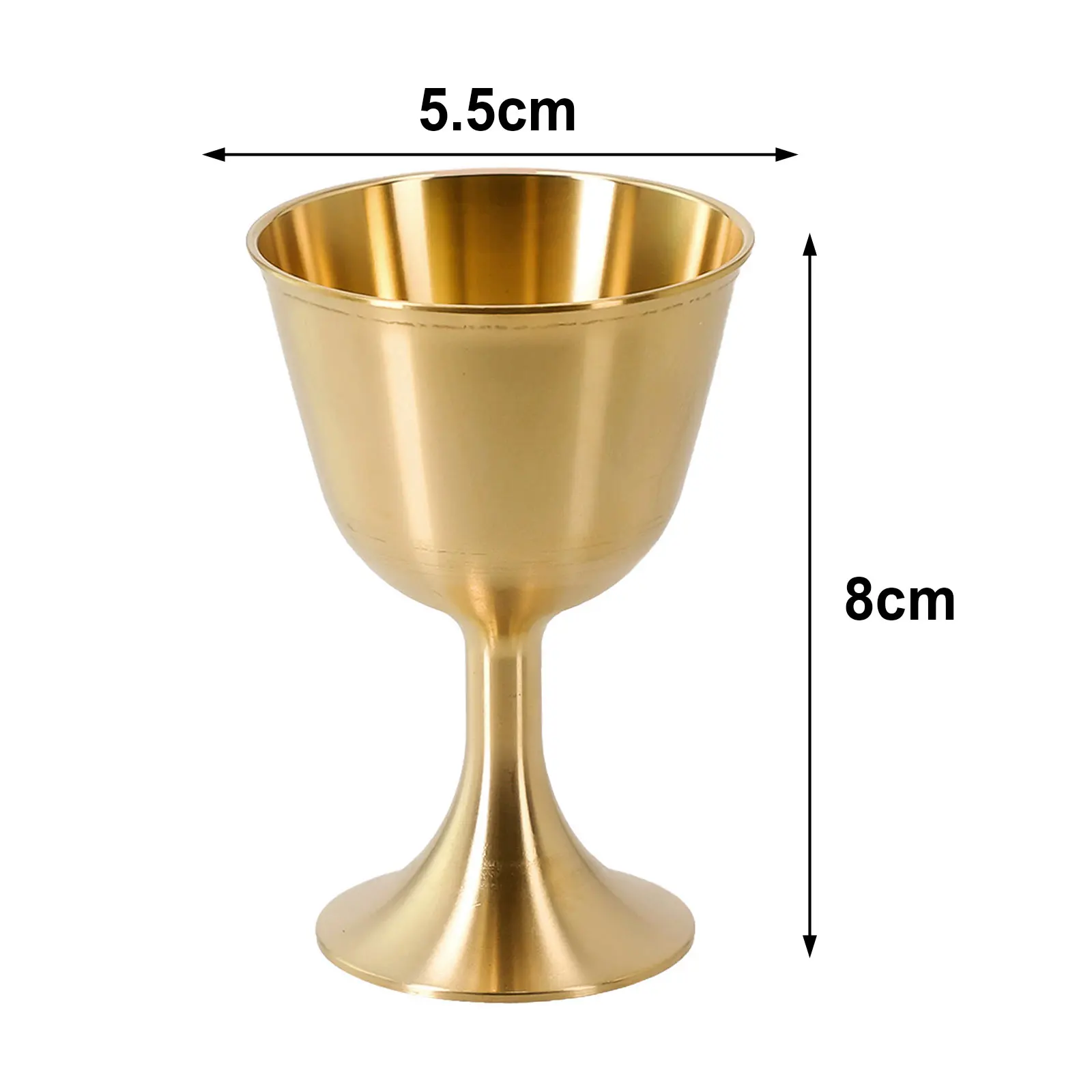 1 шт. 15 мл/25 мл/55 мл бокал для вина золотая винтажная латунная кружка пива посуда