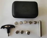 predator gear customizable weight cartridge adjustable kit within black carrying case