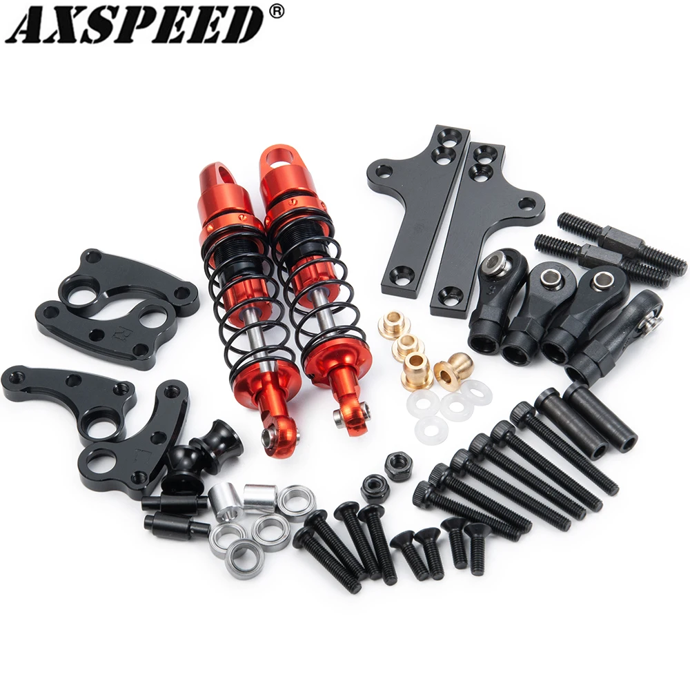 Комплект консольных амортизаторов Подвески AXSPEED RC для 1:10 Axial SCX10 II 90046 запчасти
