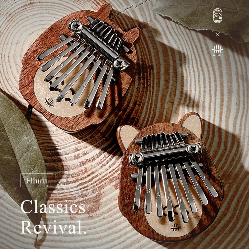 Профессиональное мини-пианино для большого пальца 8 клавиш