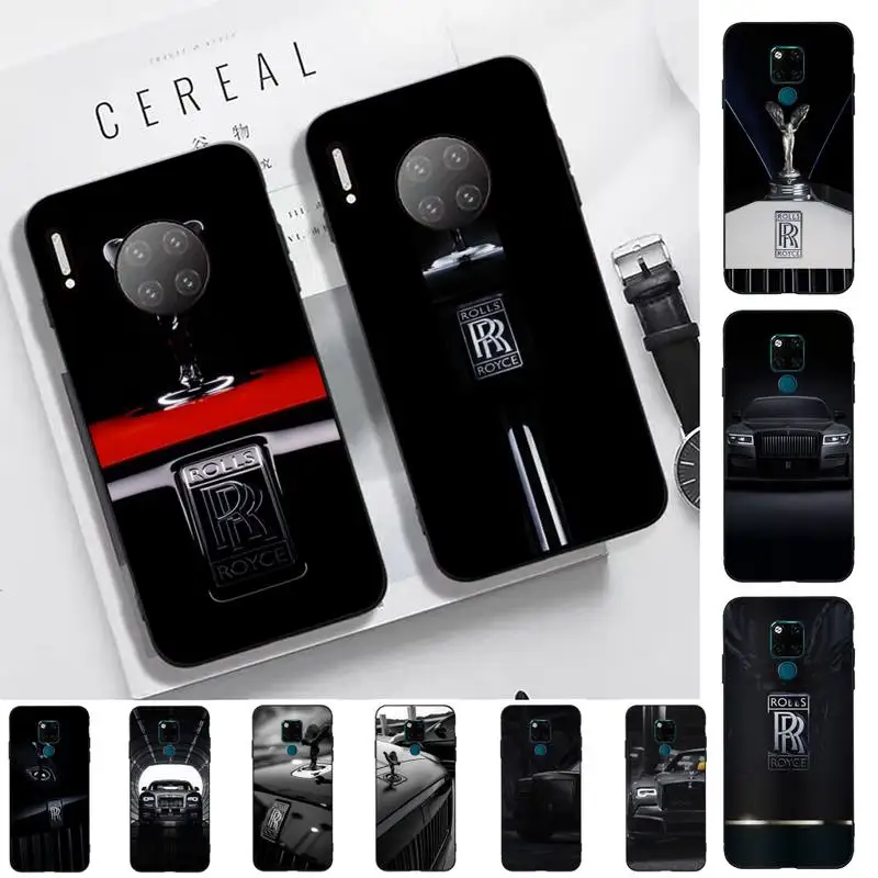 

Sports Car Rolls Royce Phone Case for Huawei Mate 20 10 9 40 30 lite pro X Nova 2 3i 7se
