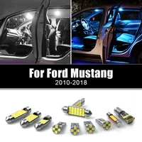 for ford mustang 2010 2012 2013 2014 2015 2016 2017 2018 3pcs 12v car led bulbs reading lamps trunk light interior accessories