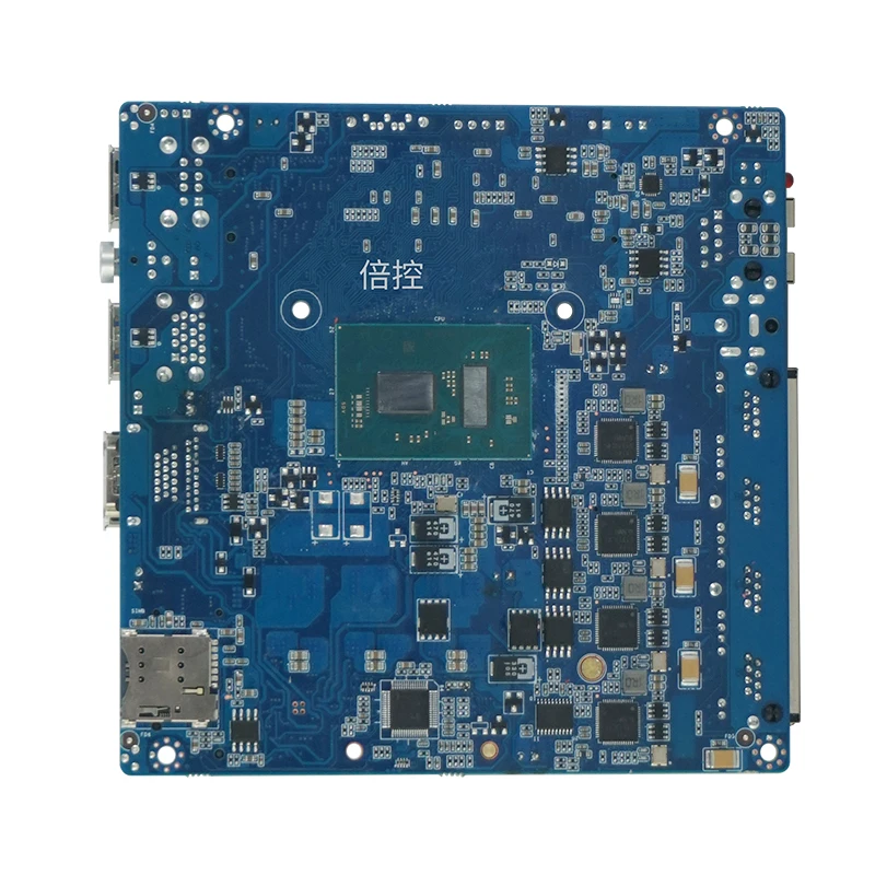 Сетевая Промышленная материнская плата X86 4 ядра Celeron N5105 DDR4 4G слот для SIM-карты Windows