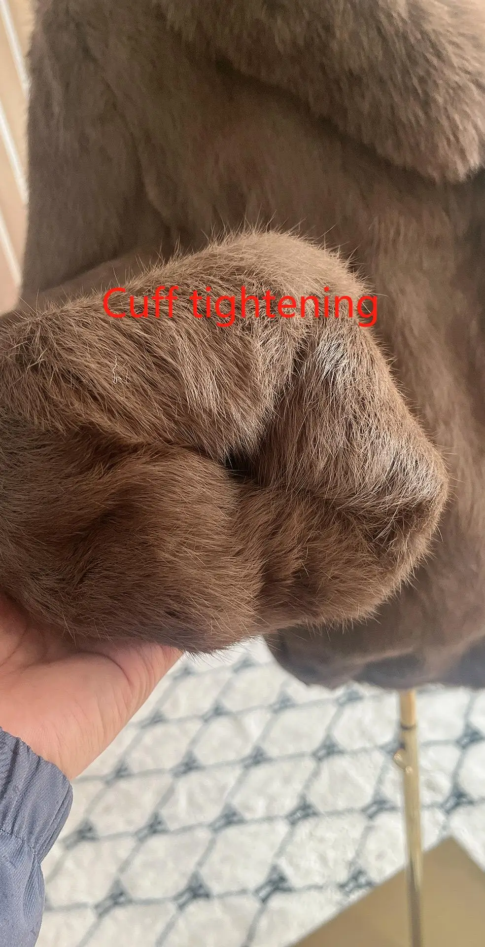 Fur coat Women real fur winter Fashion Angora rabbit hair Fur and Fox Large Fur Collar new outerwear natural fur luxury clothes