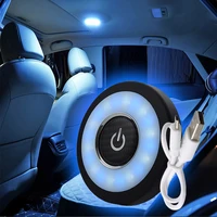 cars interior trunk light portable led roof reading light magnet touch type night lamp wireless ceiliing lamps trunk dome lights