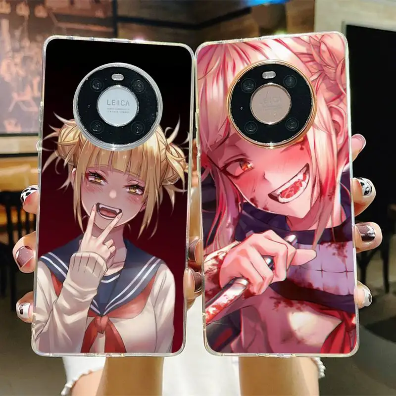 

Anime Himiko Toga Waifu Phone Case for Samsung S21 A10 for Redmi Note 7 9 for Huawei P30Pro Honor 8X 10i cover