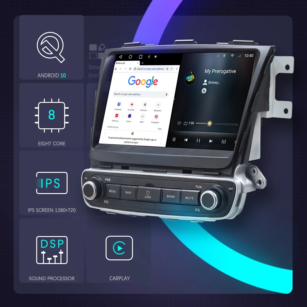 dsp android 10 octa core for sorento 2013 xl fl top level car dvd stereo multimedia radio gps video auto player with wifi 4g free global shipping