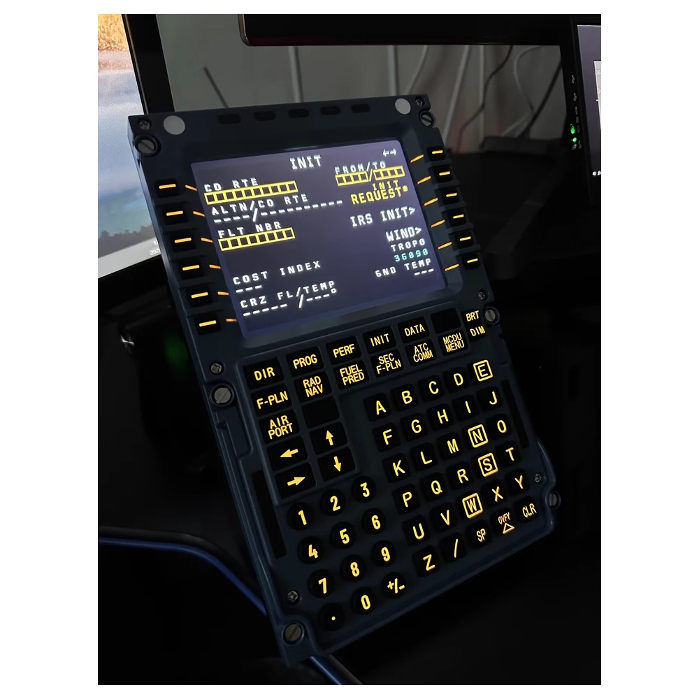 Дисплей управления полетом WINWING MCDU Toliss Fenix для X-Plane MSFS