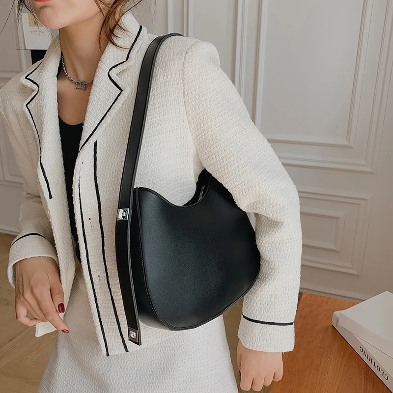 

Leather Shoulder Bags For Women Fashion Woman Handbags Casual Ladies Cross Body Bag Vintage Messenger Bags Female Saddle tote
