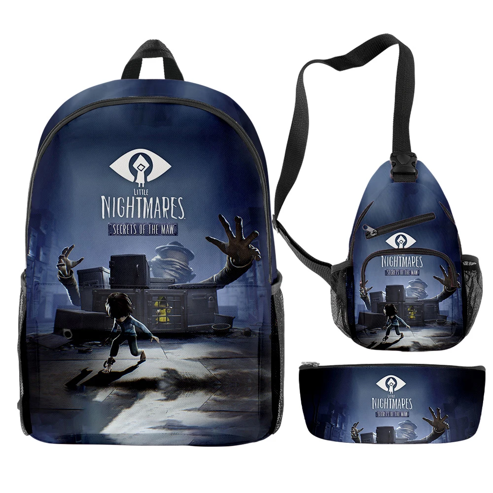 

3 шт./комплект, рюкзак с 3D-принтом для ноутбука