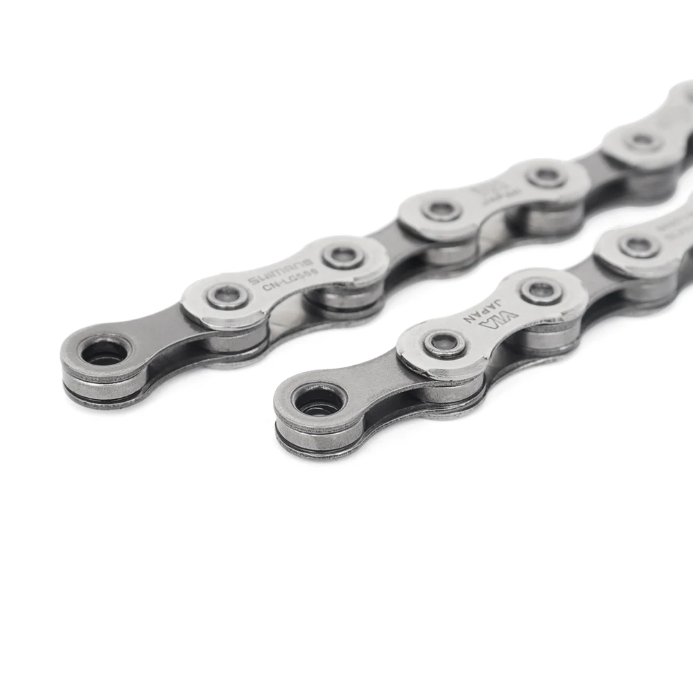 SHIMANO CUES CN LG500 велосипедная цепь 9/10/11 скоростей LINKGLIDE MTB дорожная 116 звеньев для