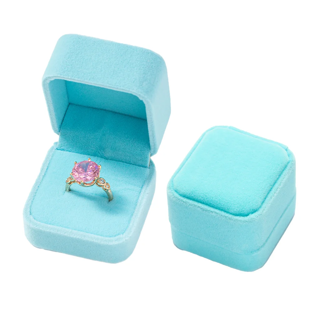 

Бархатный чехол для колец и сережек для свадьбы, помолвки, небольшой держатель для упаковки ювелирных изделий, органайзер для хранения, распродажа для бизнеса