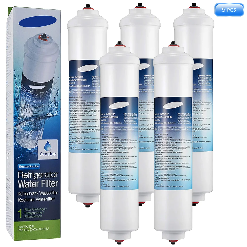Sostituisci Il Filtro Dell'Acqua Samsung Refirgerator Plus Da29-10105J Hafex / Exp Wsf-100 Aqua-Pure Plus Lg 5231 Ja2010B Ge Gxrtqr