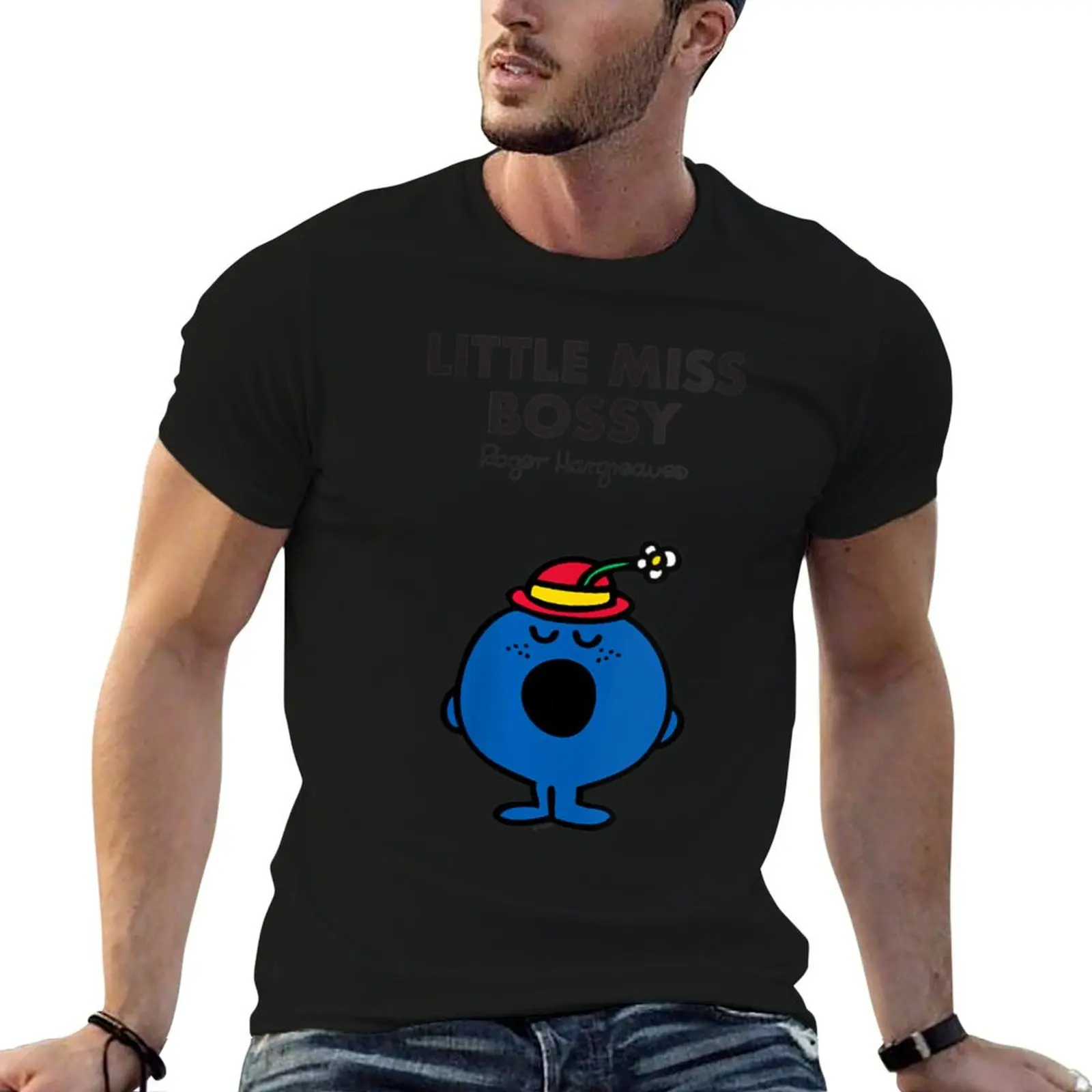 Фото Женская футболка Mr. Men Little Miss Bossy с простым принтом №1