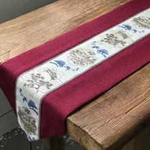 Prode Rose American Table Runner Simple New Chinese Luxury Modern Table Cloth Bed Runner Wedding Table Decoration (1)